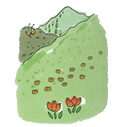 花の山・紅葉の山